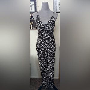 Topshop floral jumpsuit